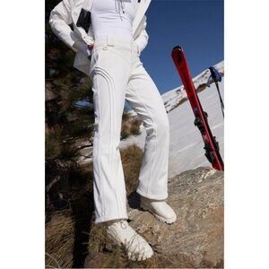Stylish White Ski Pants